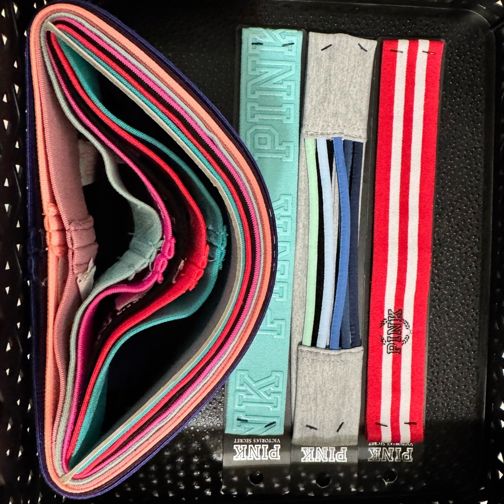 PINK Victoria's Secret Colorful Headband Collection